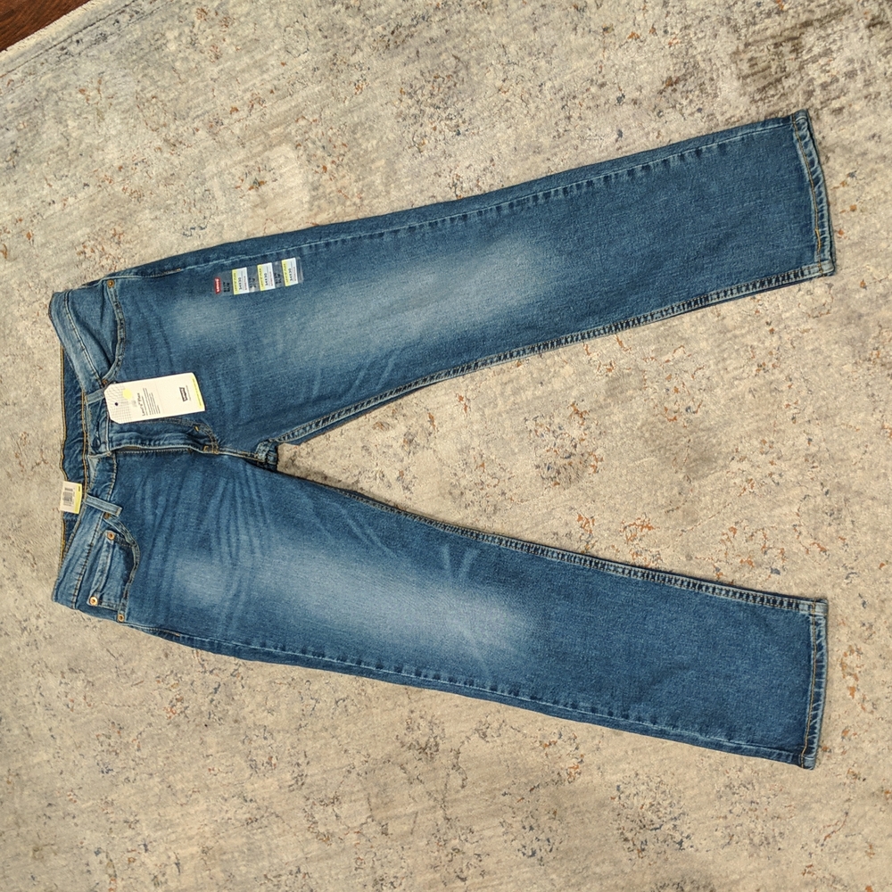 Levi's flex jeans. 3430 slim fit, stretch.